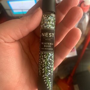 Brand new. NEST wisteria blue. Travel spray.